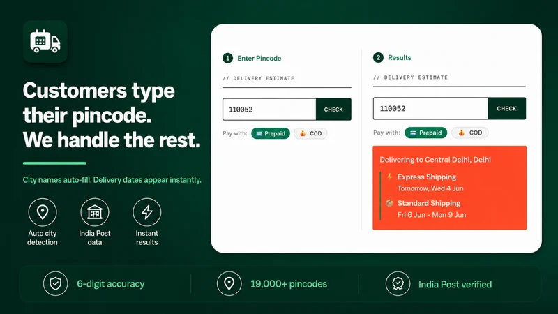 Pindrop — Delivery Date App