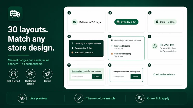 Pindrop — Delivery Date App