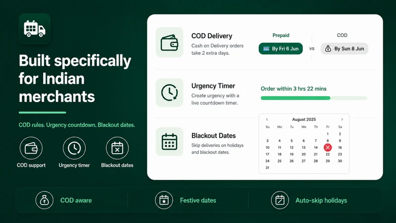 Pindrop — Delivery Date App