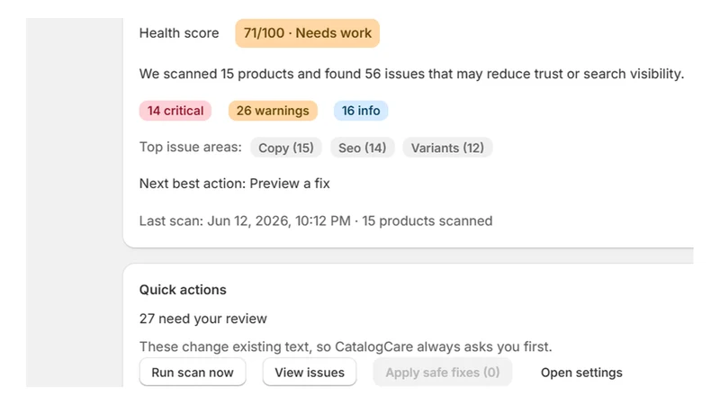 CatalogCare