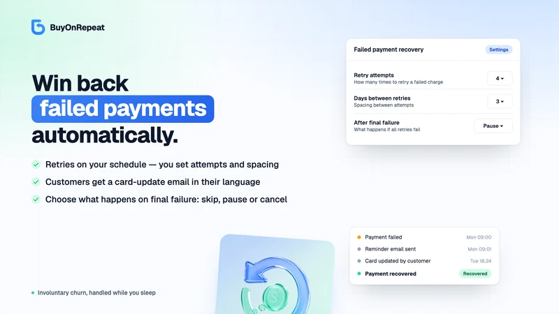 Buy on Repeat ‑ Subscriptions