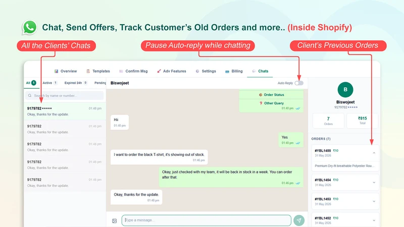 Autometick WhatsApp Messaging