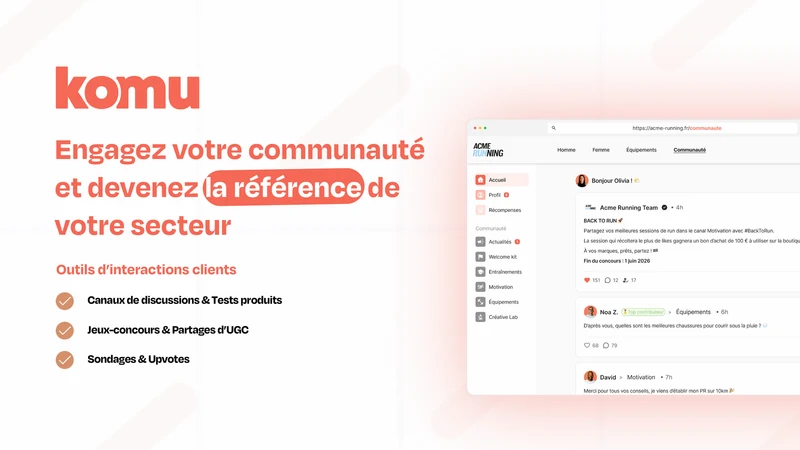 Komu ‑ Communauté & Engagement