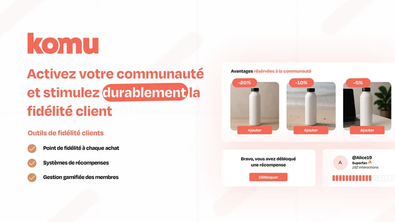 Komu ‑ Communauté & Engagement