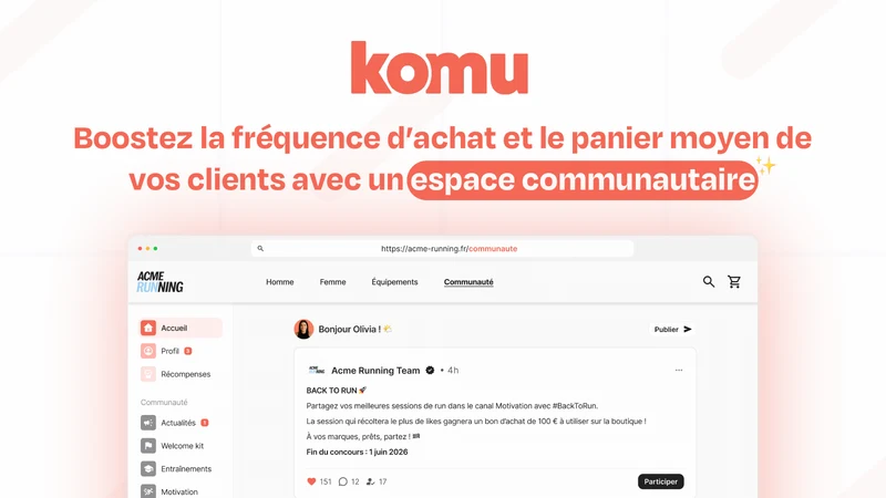 Komu ‑ Communauté & Engagement