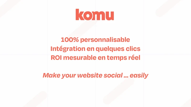 Komu ‑ Communauté & Engagement