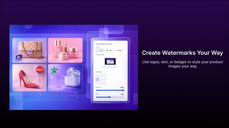 Auto ‑ Image Watermark & SEO