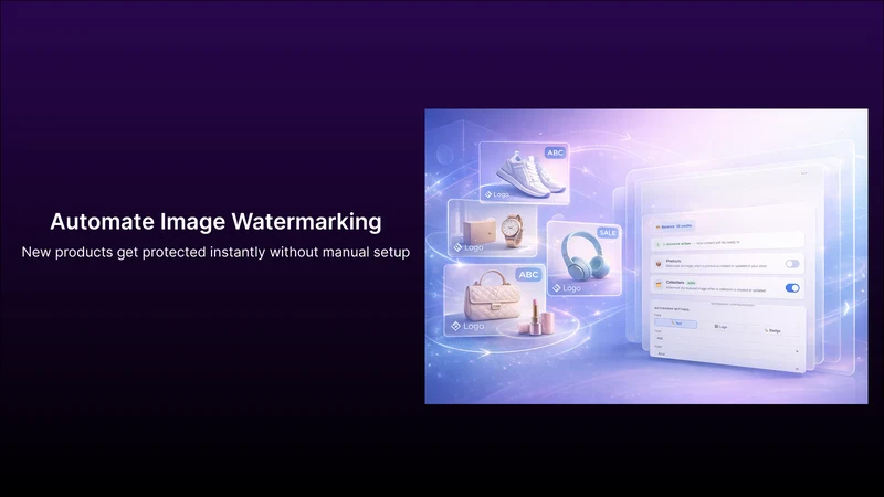 Auto ‑ Image Watermark & SEO