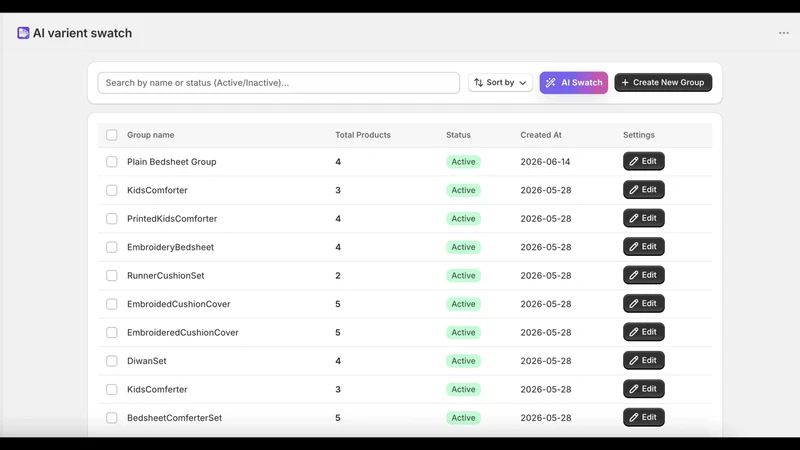 AI Swatch Maker‑ Powered By AI