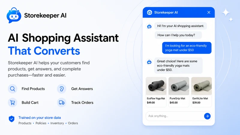 Storekeeper AI: Shop Assistant