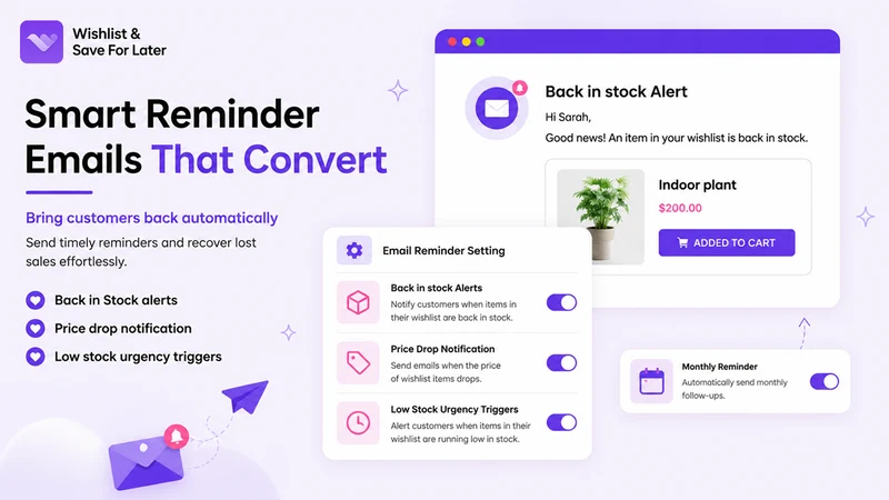 Ez: Wishlist & Save For Later