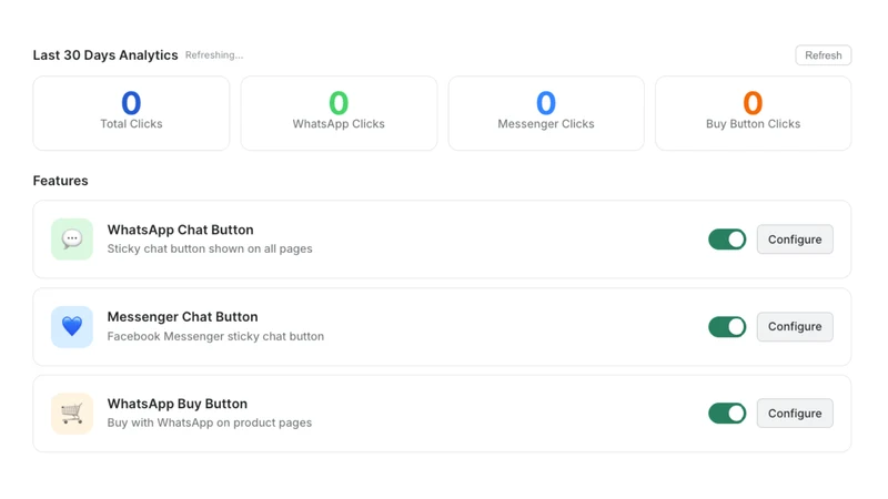 Chatio: WhatsApp Chat Button