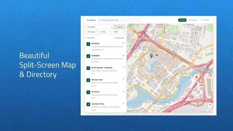 Locateify Store Map Directory