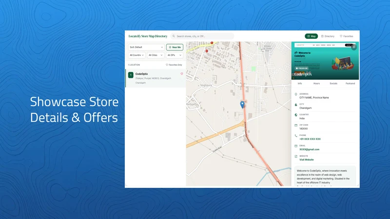 Locateify Store Map Directory