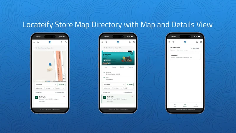 Locateify Store Map Directory