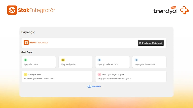 Stok Entegratör