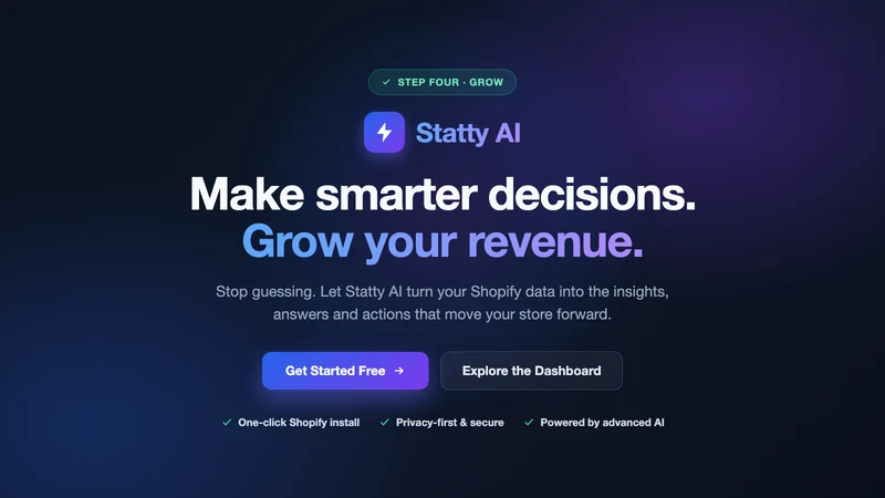 Statty AI CEO Power Dashboard