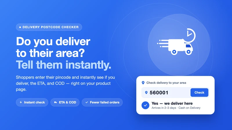Samy : Delivery Checker