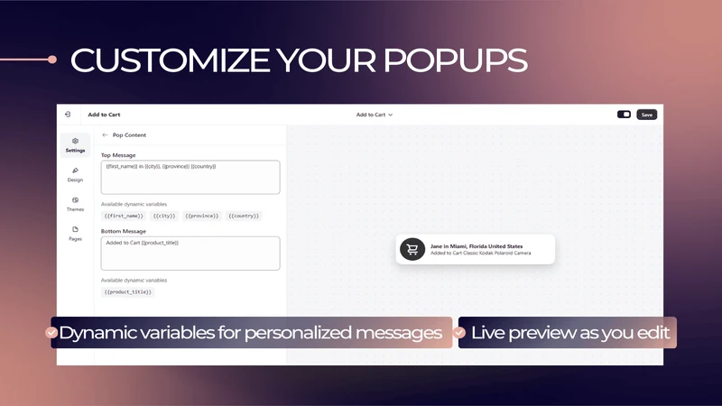 FOMO & Sales Pop Up by DMB