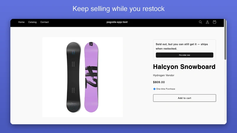 Restocker: Back in Stock Alert