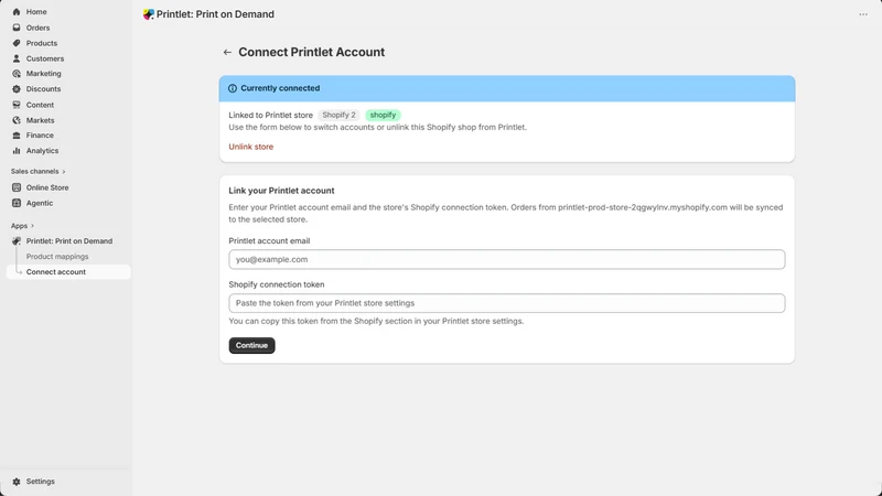Printlet: Print on Demand