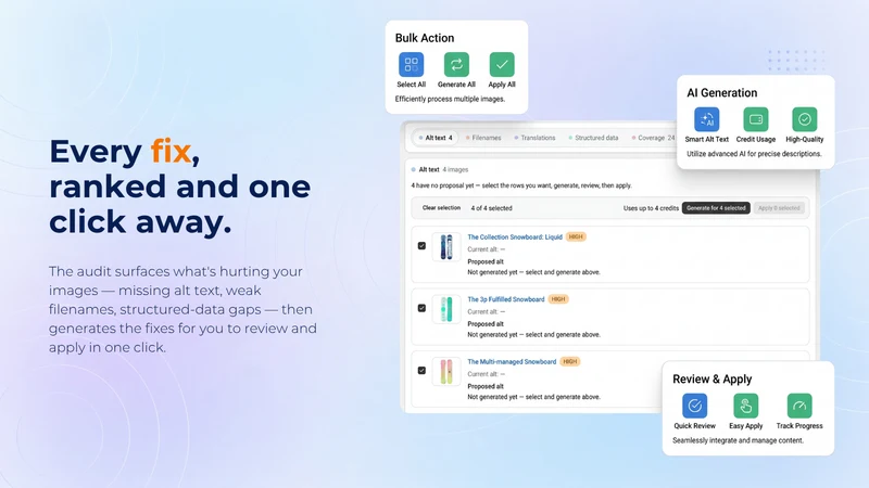 Next AI: Product Image SEO/GEO