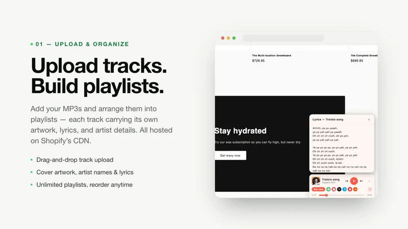 Sono: Elegant Music Player