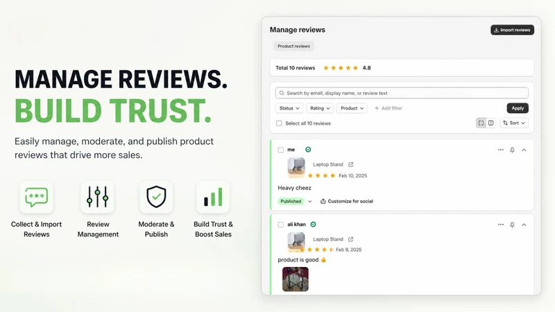 Loxx ‑ Product Reviews App