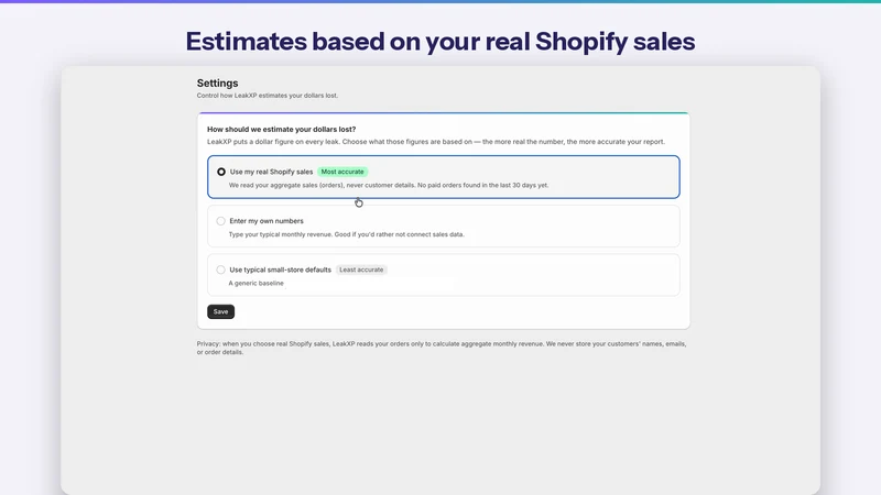 LeakXP: Conversion Audit