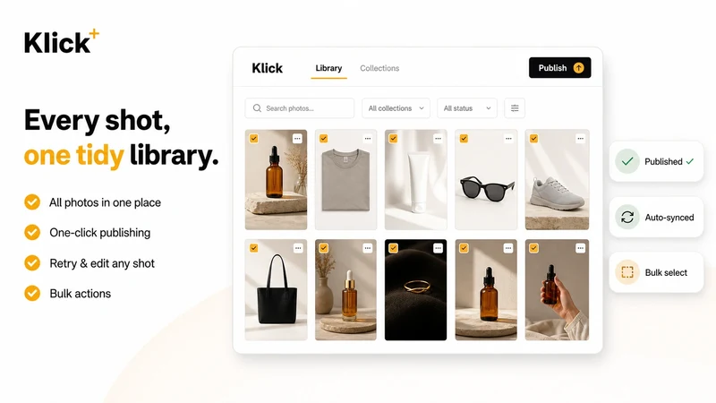 Klick: AI Product Mockups