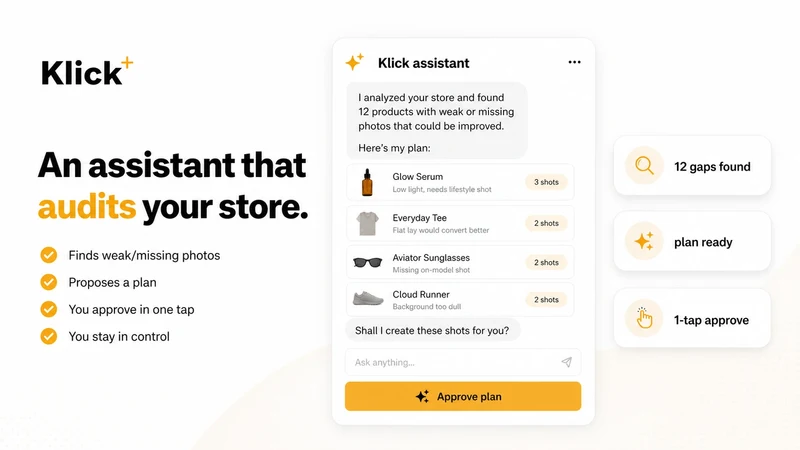 Klick: AI Product Mockups
