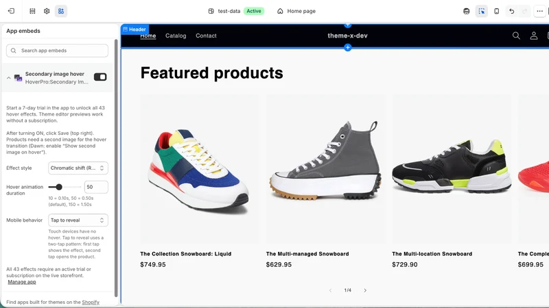 HoverPro:Secondary Image Hover