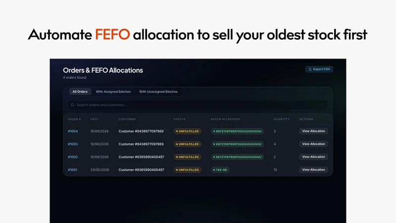 FreshGuard AI: FEFO Expiry