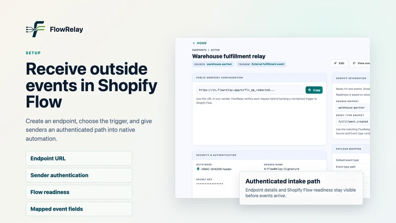 FlowRelay: Webhooks to Flow