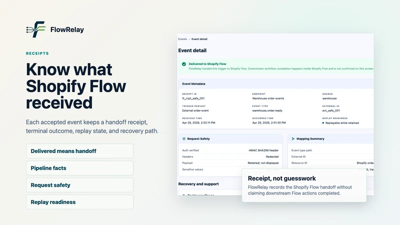FlowRelay: Webhooks to Flow
