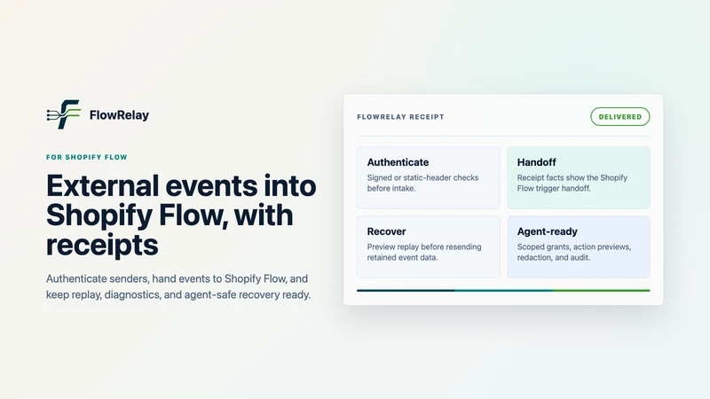 FlowRelay: Webhooks to Flow