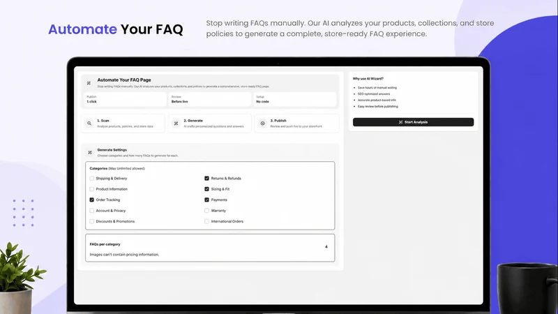 FAQ Wizard AI