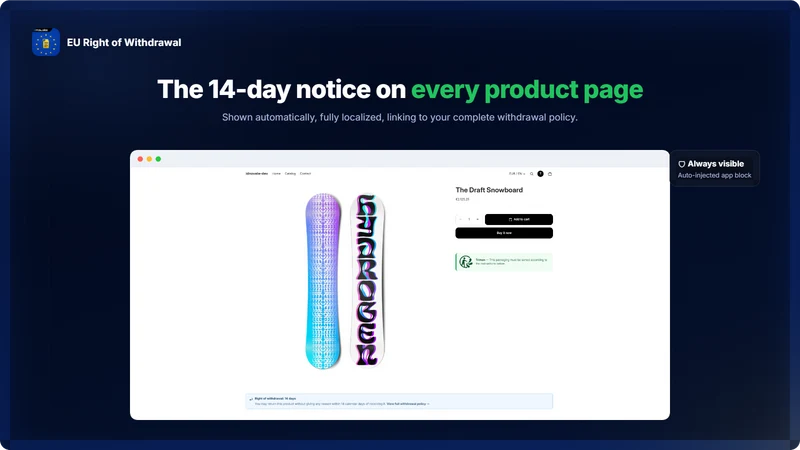 EU Withdrawal Button & Manager