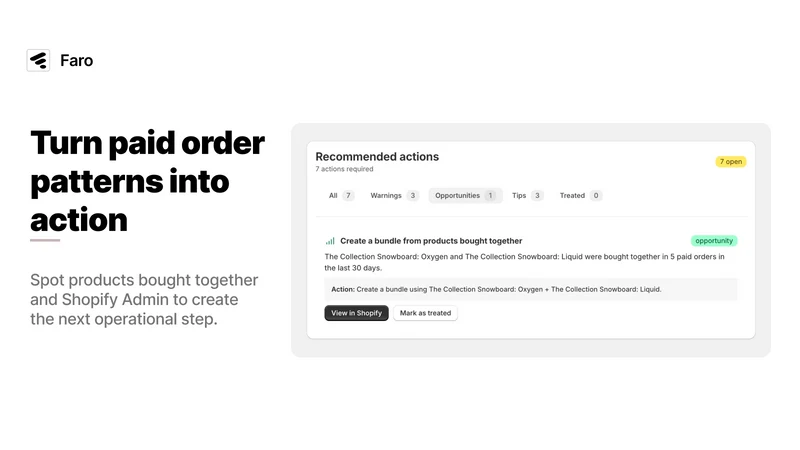 Faro: Store Operations