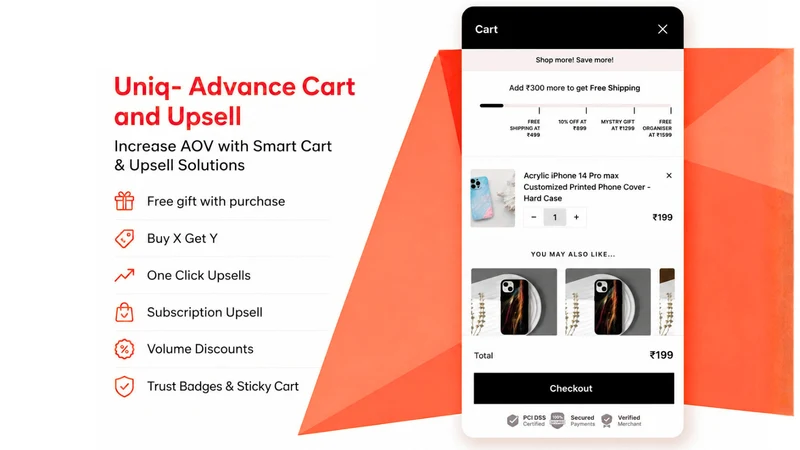 Uniq ‑ Cart Drawer Cart Upsell