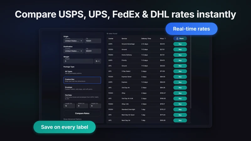 Shipping Cost Calculator