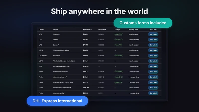 Shipping Cost Calculator