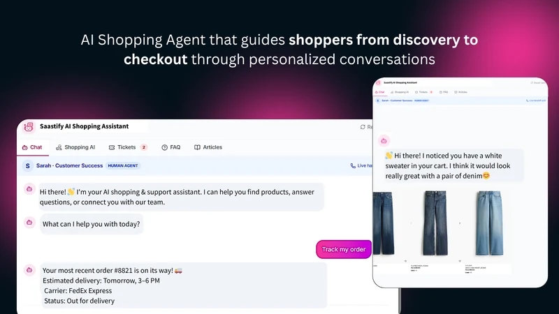 SaaStify GRU ‑ AI Shopping