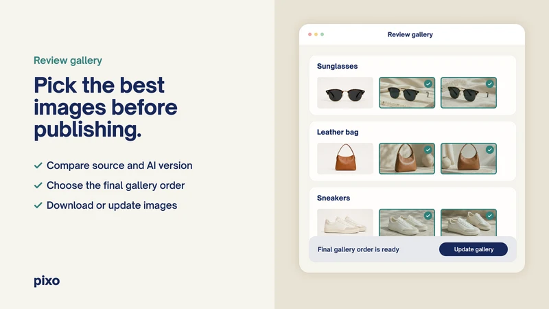 Pixo: AI Lifestyle Images