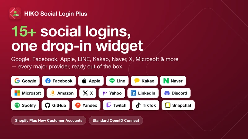 HIKO Social Login Plus