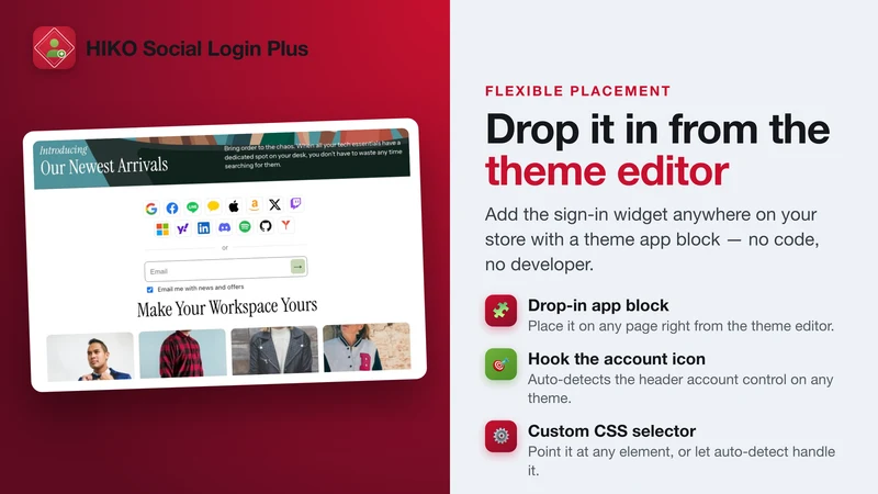 HIKO Social Login Plus