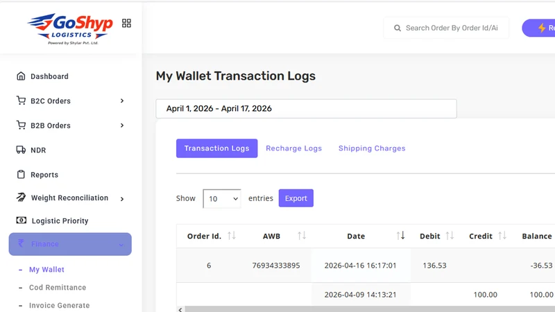 GoShyp Logistics