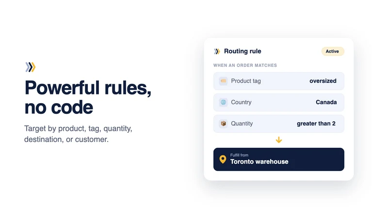 Fulfill Point Location Rules