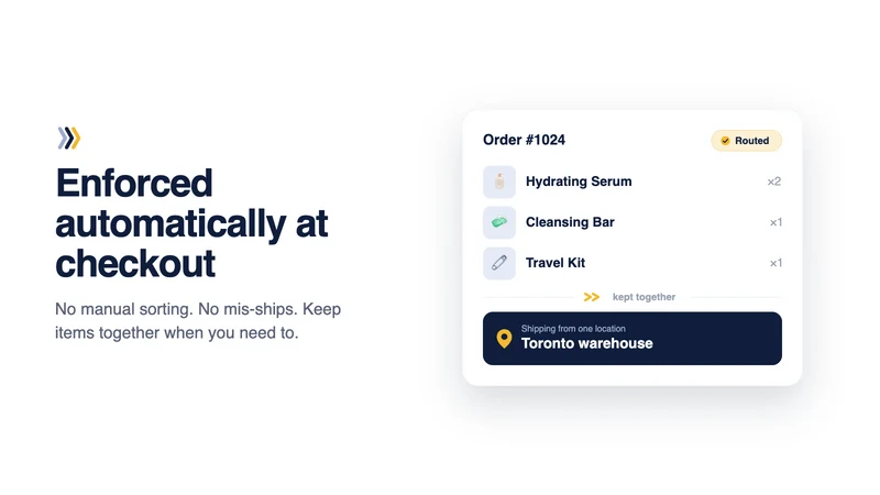 Fulfill Point Location Rules