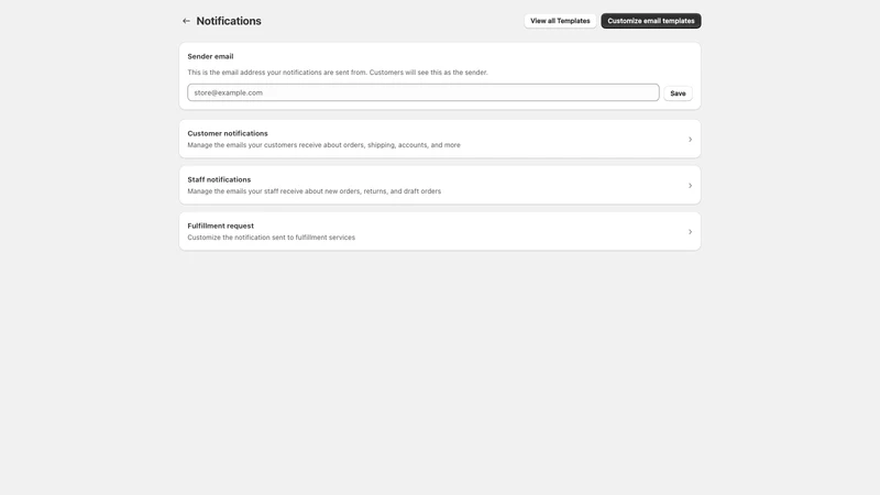 TestFlow ‑ Email Templates
